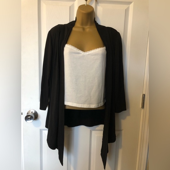 Lot 3 Cardigans & 1 Crop Top - Picture 10 of 16